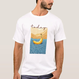 Camiseta Calm Horizon Valley Line Art T Shirt