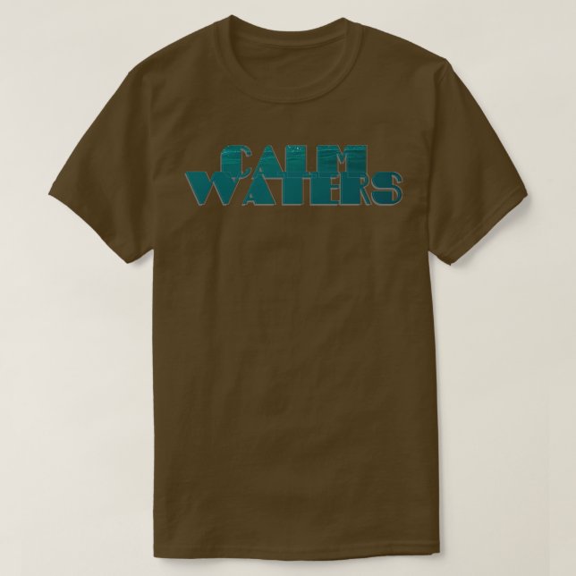 Camiseta Calm Waters (Frente do Design)