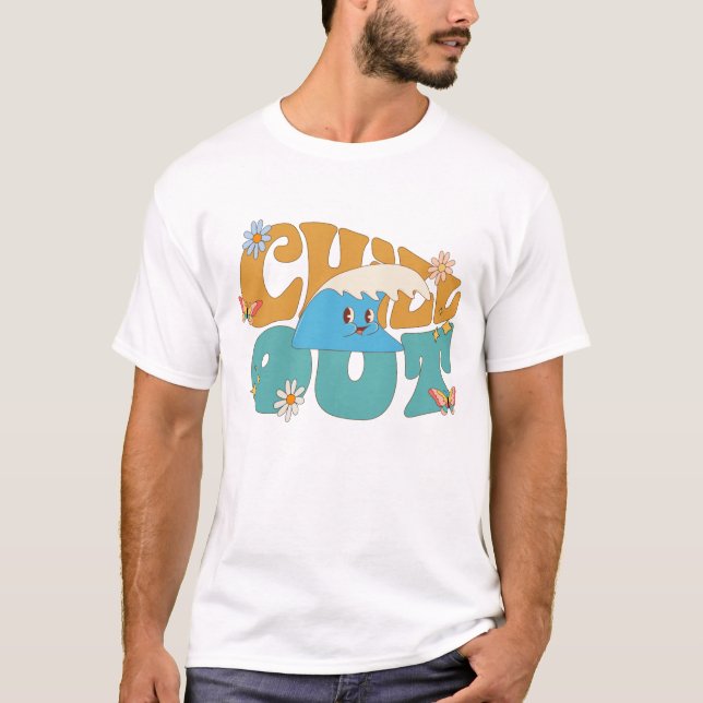 Camiseta Calma, Camisa-T de Verão (Frente)