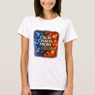 Camiseta Calma Caos Mãe, Camiseta Divertida Vida d