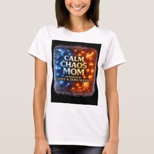 Camiseta Calma Caos Mãe, Camiseta Divertida Vida d