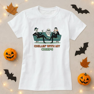 Camiseta Calma Com A Minha Tremor De Dores; Bonitos Amigos