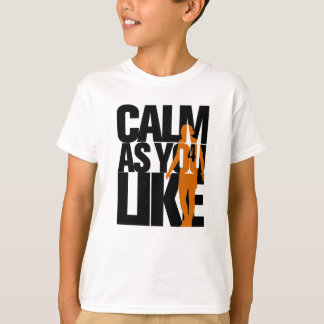 Camiseta Calma como quiser (BlackOrange) LFC Liverpool FC