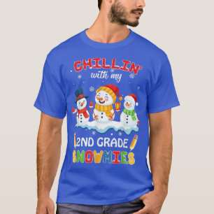 Camiseta Calma De Natal Com Os Meus Neves De segundo