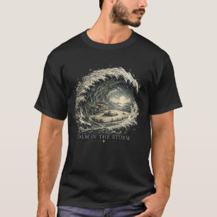 CAMISETA CALMA NA TEMPESTADE
