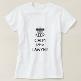 Camiseta Calma, sou advogado