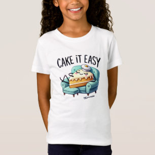 Camiseta Calma - T-Shirt Bolo De Bolo De Bolo De Corte De C