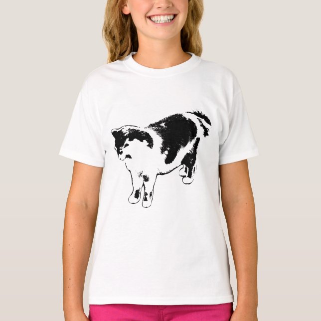 Camiseta Calmando e Coletando Dados (Frente)