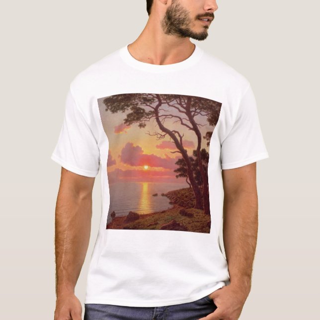 Camiseta Calme de Soir, Cote d'Azur (Frente)