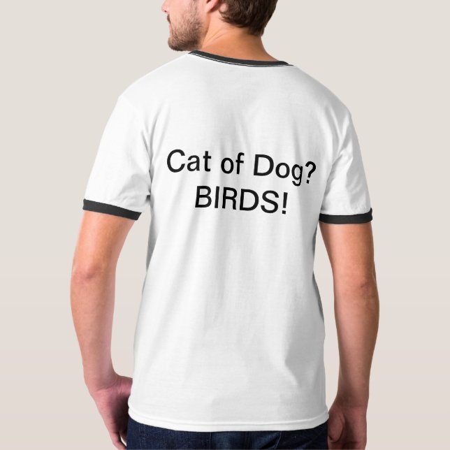 Camiseta Calopsita Estampa Rosa (Verso)