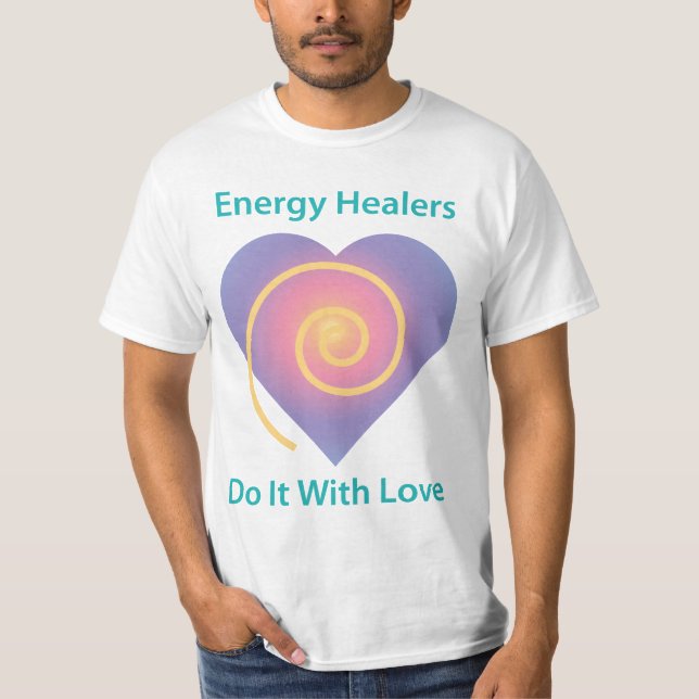 Camiseta Calores de energia fazem isso com amor (Frente)