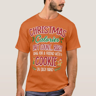 Camiseta Calorias de Natal não contam