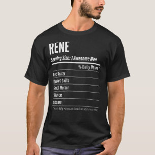 Camiseta Calorias no Rene Seringa