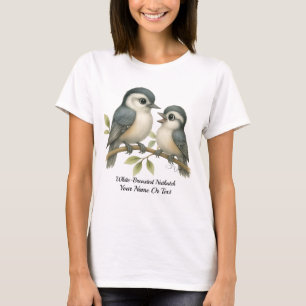 Camiseta Caloroso Nuthatch Branco