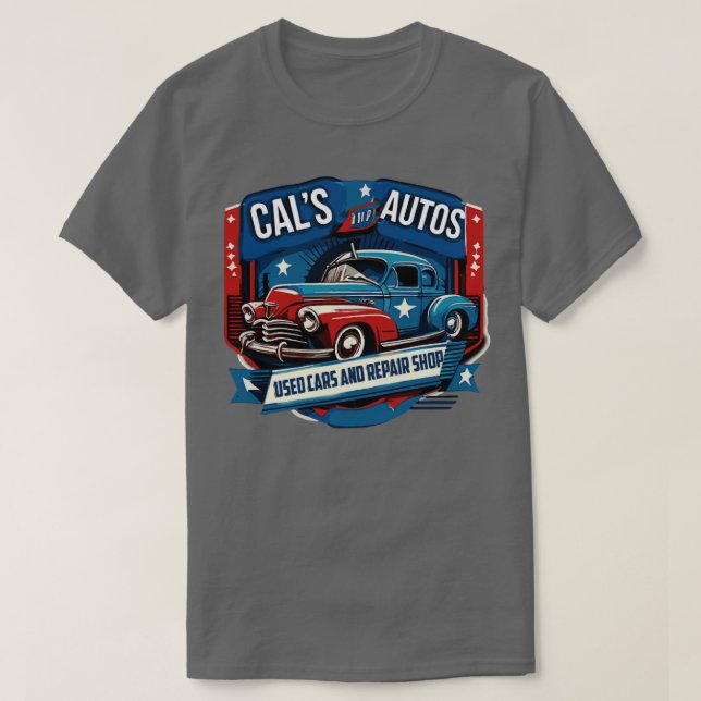Camiseta Cals Auto (Frente do Design)