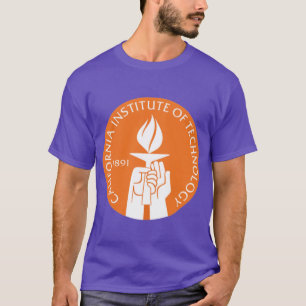 Camiseta Caltech Instituto de Tecnologia da Califórnia Logo