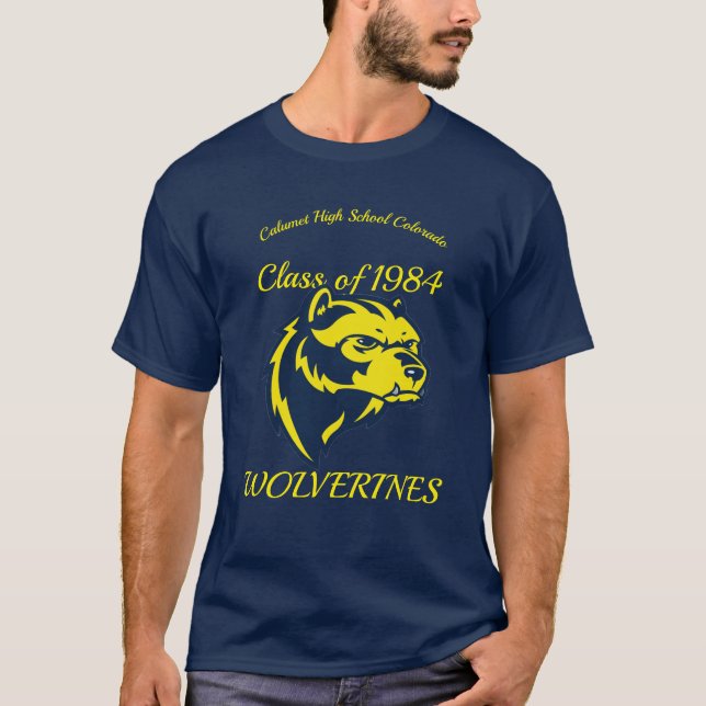 Camiseta Calumet Co. Classe de T-Shirt 1984 (Frente)