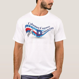 Camiseta Calumet County Democratas - o t-shirt dos homens *