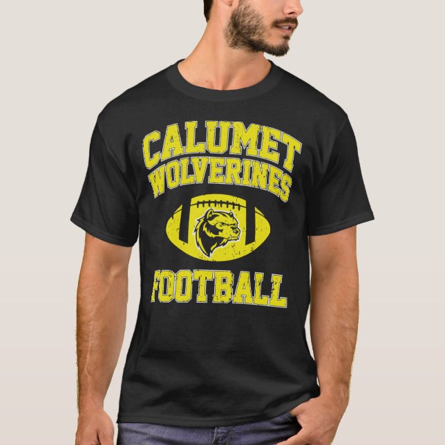 Camiseta Calumet Wolverines Futebol Essencial T-Shirt (Frente)