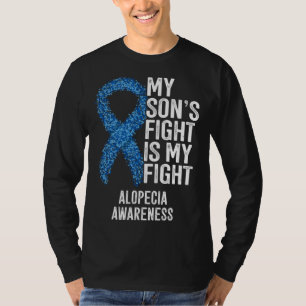 Camiseta Calvície Manchada A Luta do Meu Filho é Minha Luta