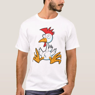 Camiseta Calvin a galinha Funky