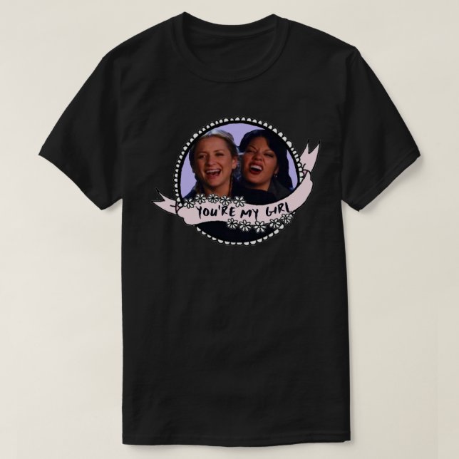 Camiseta Calzona você é minha garota (Frente do Design)