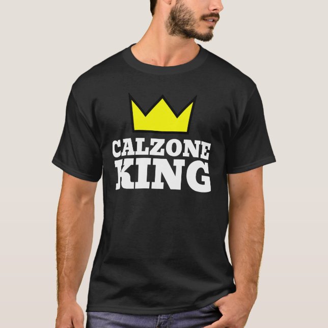 CAMISETA CALZONE KING MENS T-SHIRT (Frente)
