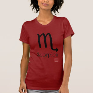 Camiseta Cam.Fem.Símbolo/Escorpião/French