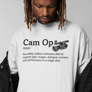 Camiseta Cam Op Definition Light Mode - Câmera