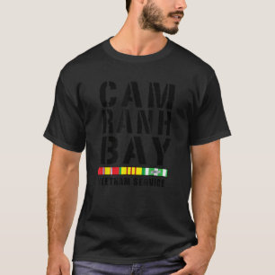 Camiseta CAM RANH BAY VIETNAME SERVICE VIETNAM VETRAN T Shi