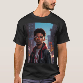 Camiseta Cam Thomas Para O Verso Aranha