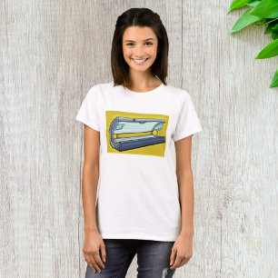 Camiseta Cama de Bronzeamento Retro Spa