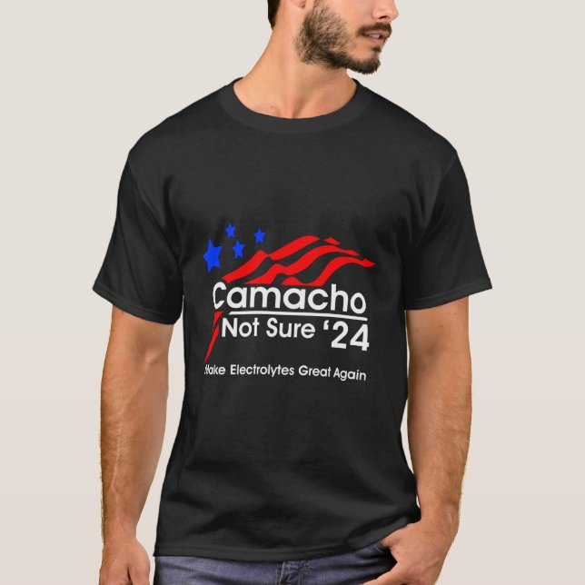 Camiseta Camacho - Não Tem Certeza Do Presidente (Frente)