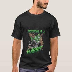 Camiseta Camada de Camada de Lama do Cavaleiro Quad Atv 4x4