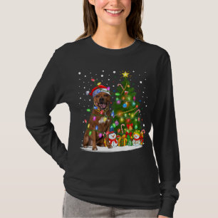 Camiseta Camada de Iluminação Árvore de Staffordshire Bull