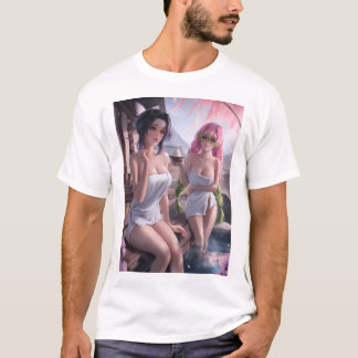Camiseta Camada de Insetos de Amor Quente com Primavera