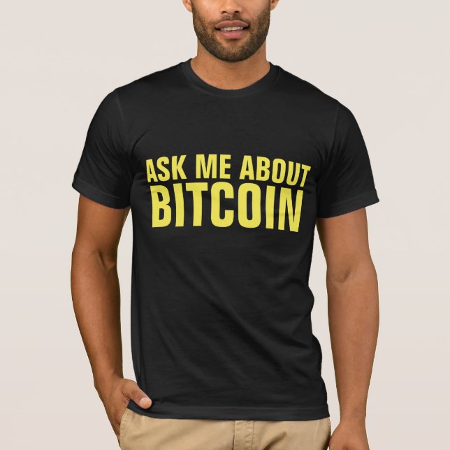 CAMISETA CAMADAS DE BITCOIN T (Frente)