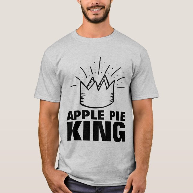 CAMISETA CAMADAS DE T-SHIRTS DE PIE DE MAÇÃ (Frente)