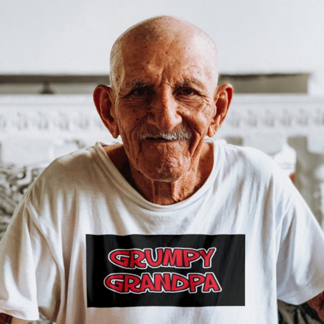 CAMISETA CAMADAS GRUMPY GRUMPY GRAMPS GRANDPA (Criador carregado)