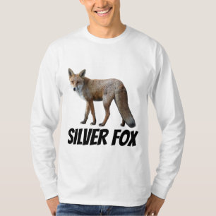 CAMISETA CAMADAS-T DE HOMENS DA PRATA FOX