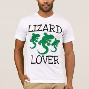CAMISETA CAMADAS-T DO LOVER DE LIZARD