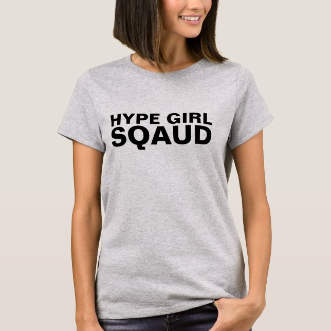 CAMISETA CAMADAS T SQAUD DA GAROTA HYPE (Frente)