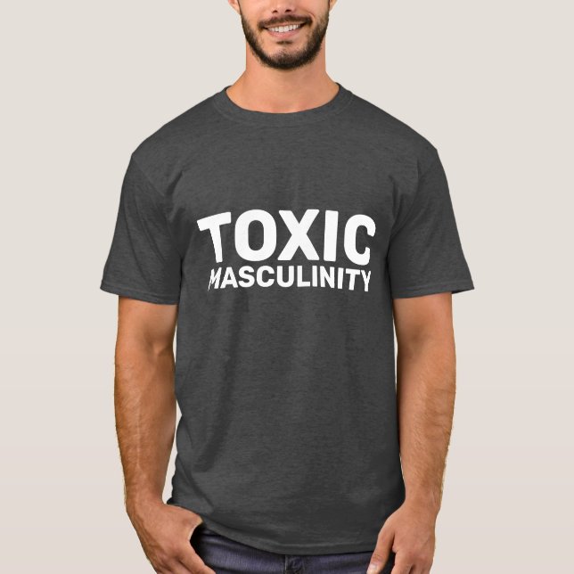 CAMISETA CAMADAS TÓXICAS DE MASCULINIDADE DOS HOMENS (Frente)