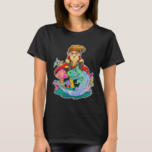 Camiseta Camaleão Anão de Jardim Aventura Anões ao Ar Livre