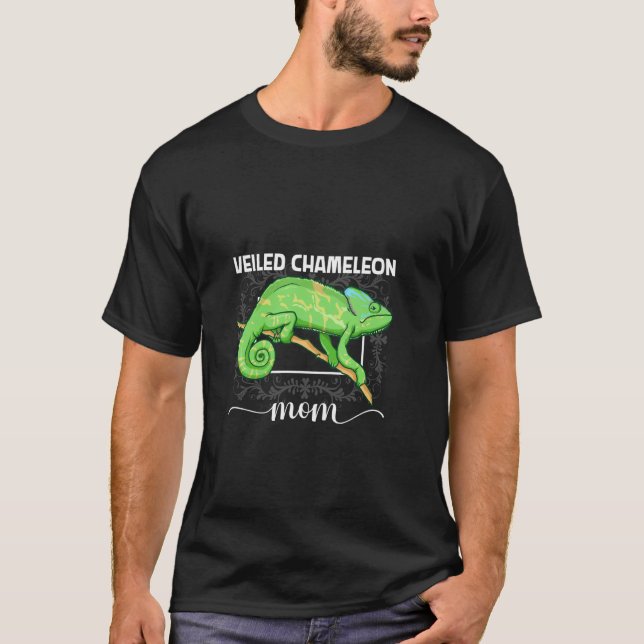 Camiseta Camaleão Camuflado Mãe (Frente)