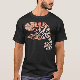 Camiseta Camaleão de Animais Exóticos e Bonitos