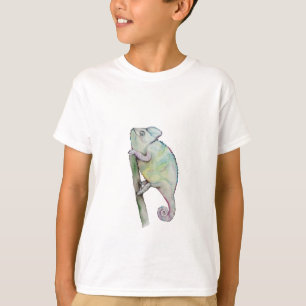 Camiseta Camaleão de aquarela