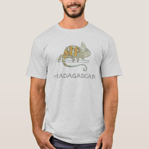Camiseta Camaleão de Madagáscar, masculino