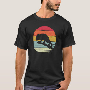 Camiseta Camaleão E Motif Répteis Para Amigos De Lizard