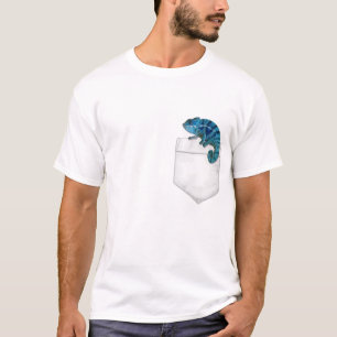 Camiseta Camaleão Em Seu Bolso